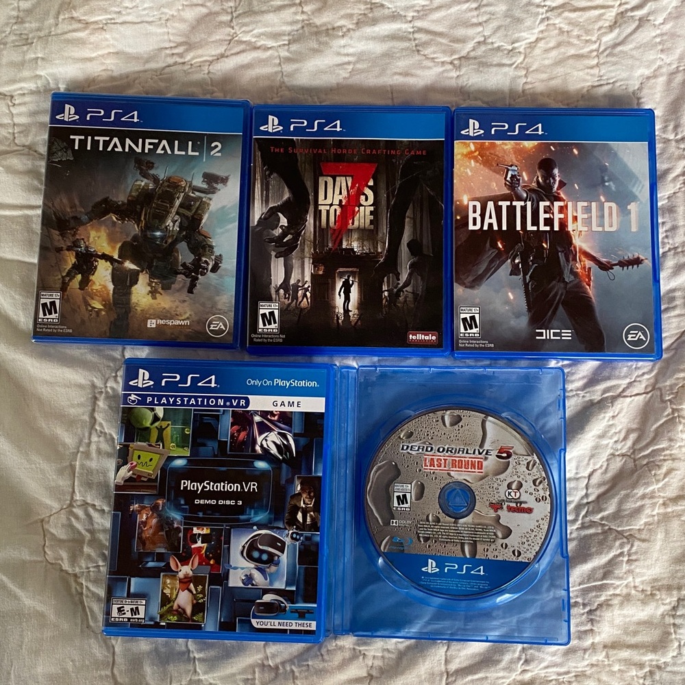 PS4 Game Collection